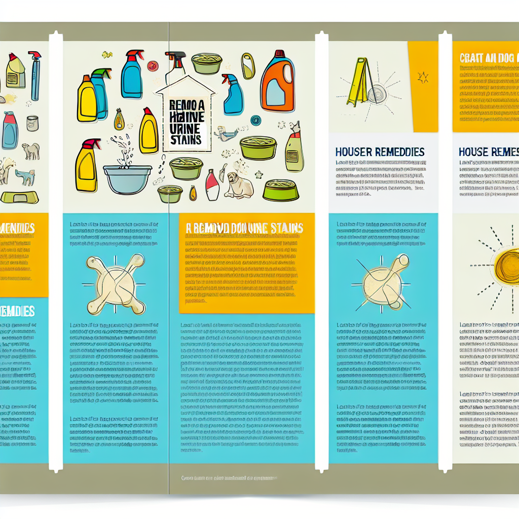 Die besten Hausmittel gegen Urinflecken vom Hund