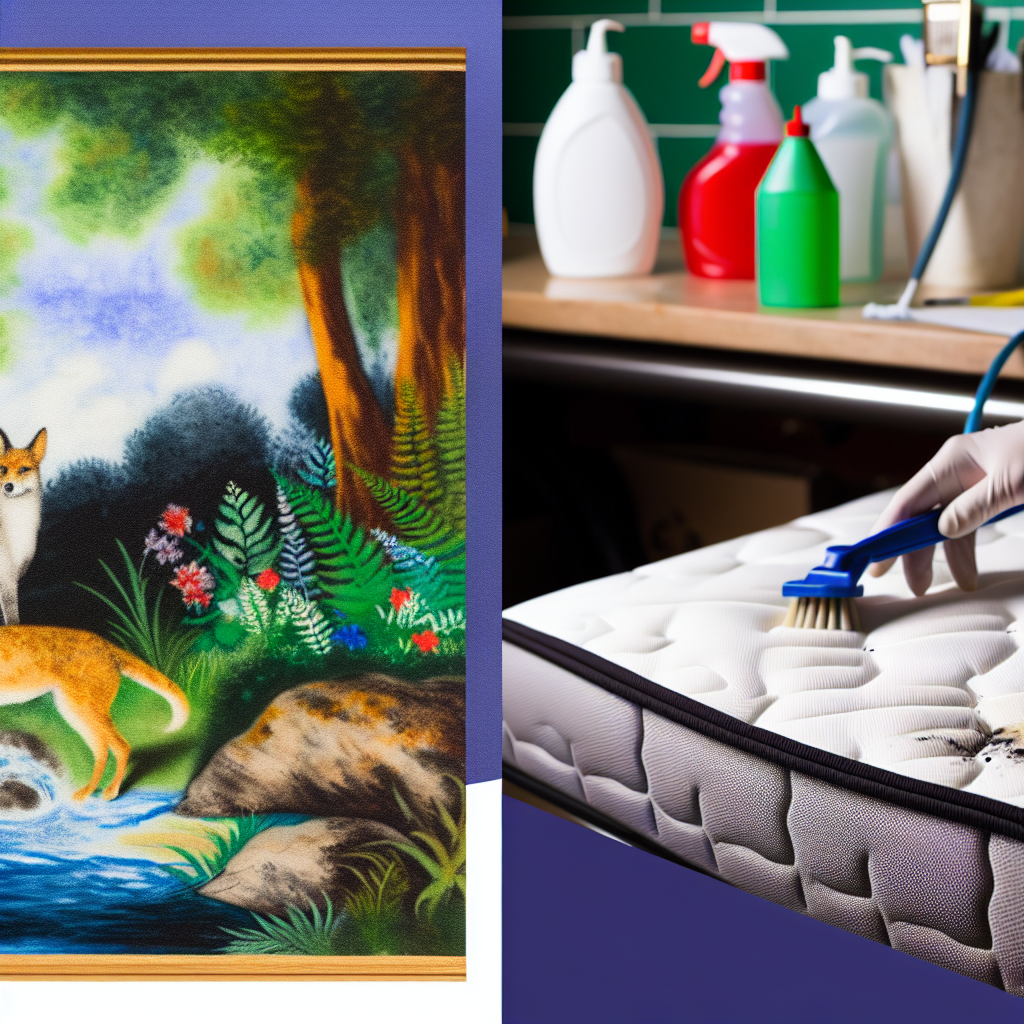 Hundeurin aus der Matratze entfernen – so geht’s