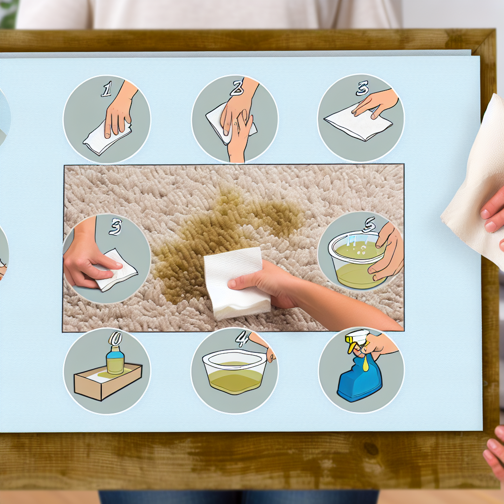 Wie entfernt man Hundeurinflecken aus dem Teppich?